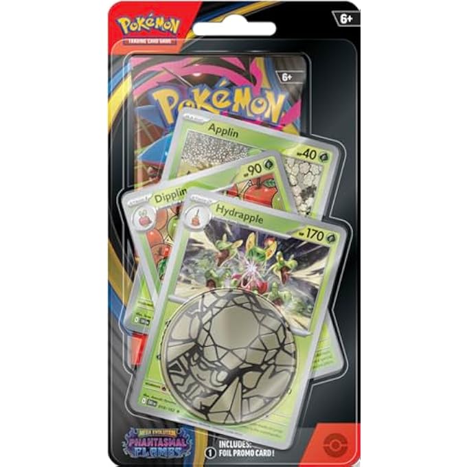 rayihni POKEMON TCG | MEGA EVOLUTION | PHANTASMAL FLAMES BLISTER PACK (1 BOOSTER PACK, 3 PROMO CARDS AND 1 COIN) | 15+ YEARS - Image 2
